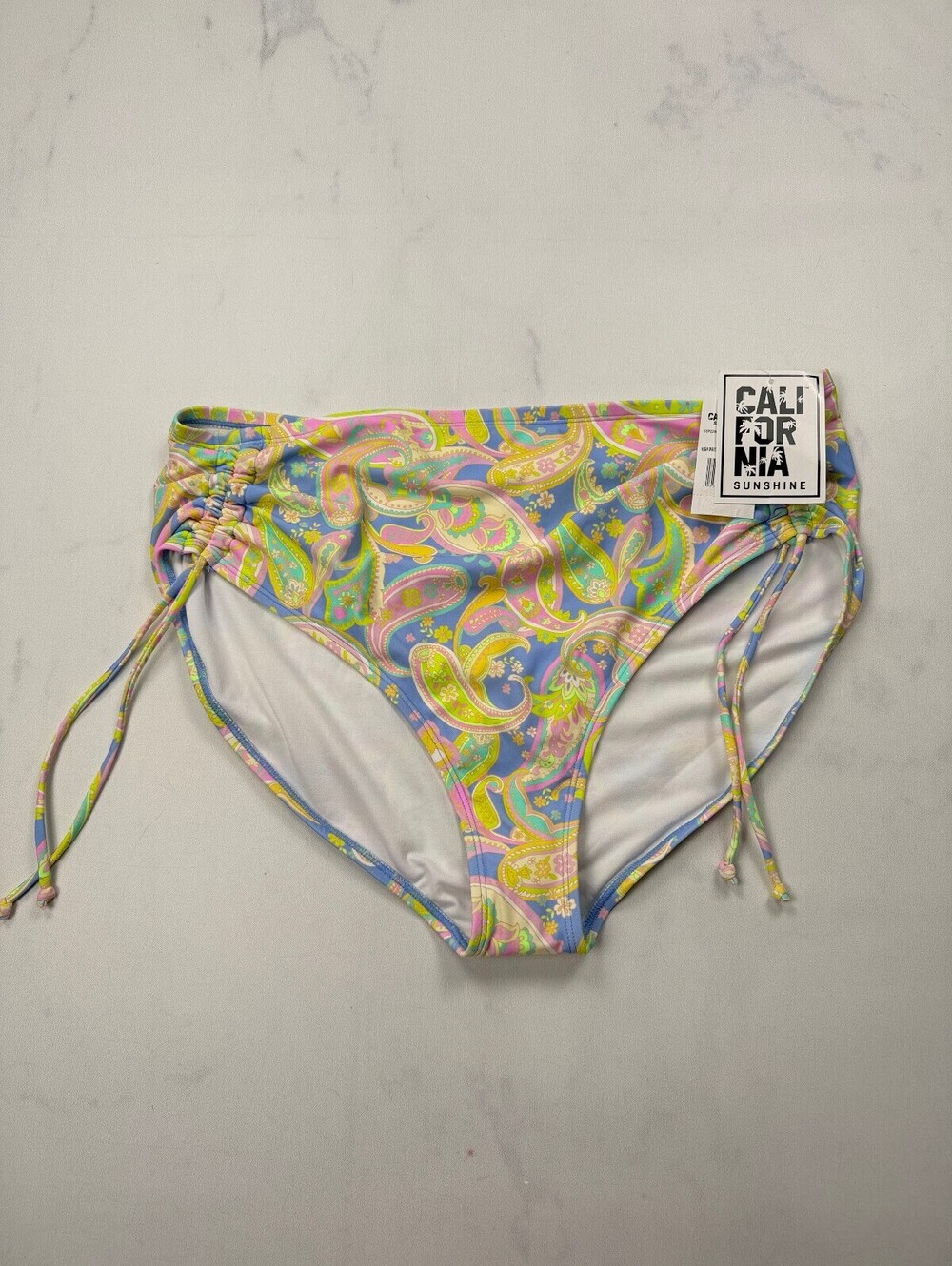 California Sunshine Printed Swimsuit Pastel Modern Feminine - Womens 3